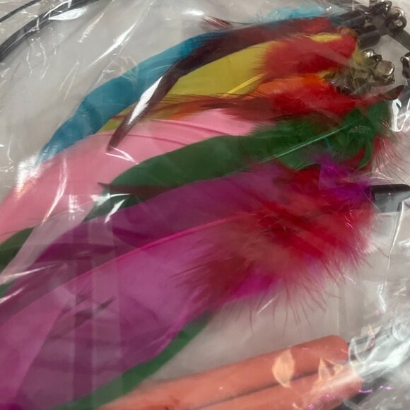 Cat Wand Toy – Feather Teaser Set - Picture 2 of 7